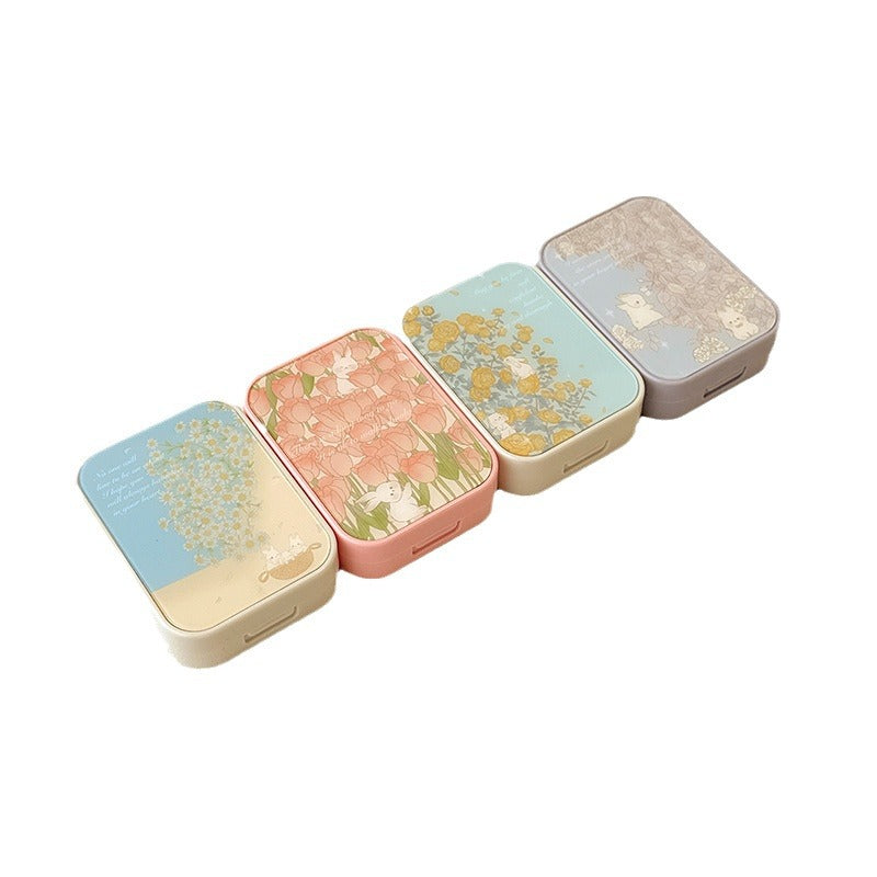 Sea of Blossoms Colored Contact Lens Case