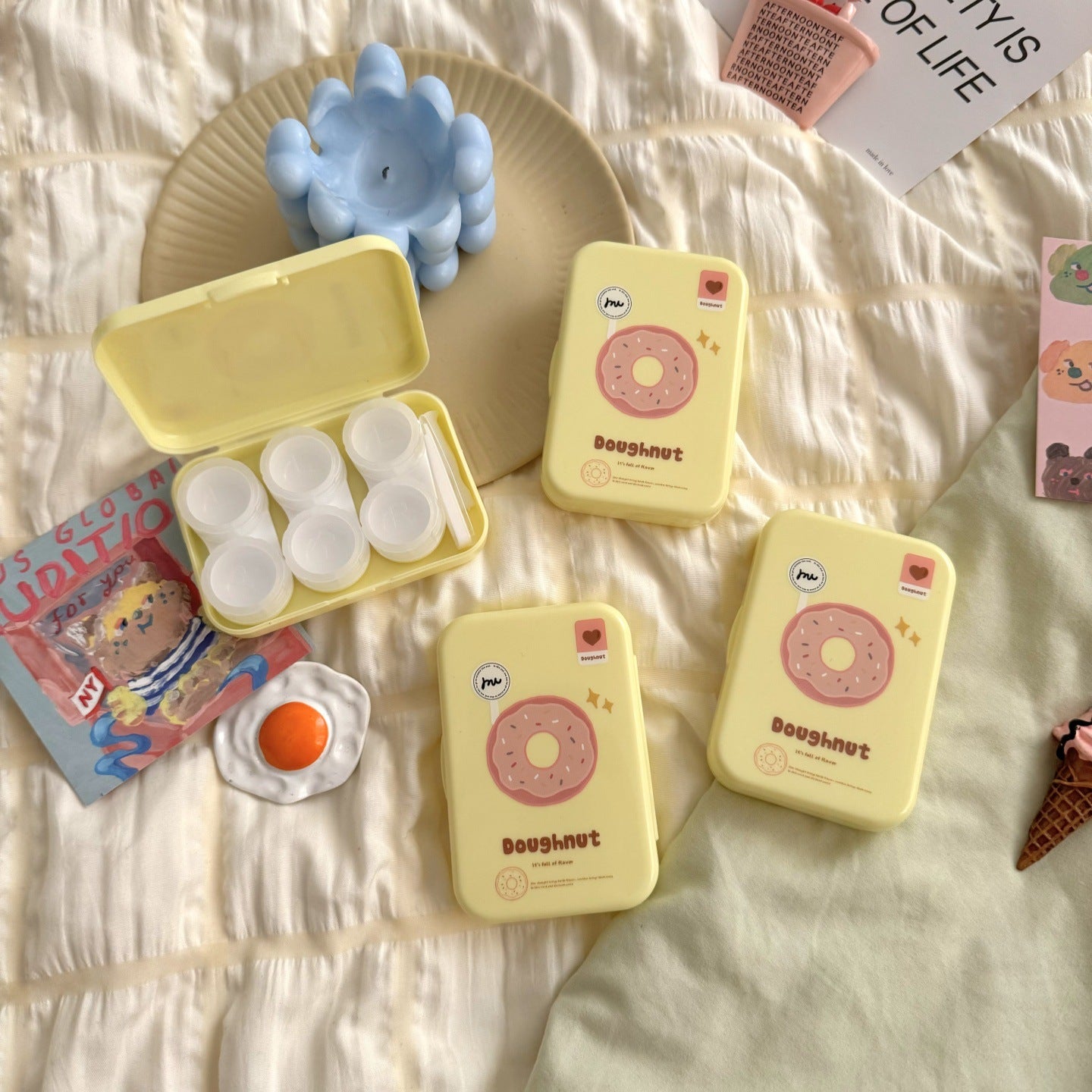 Yummy Bites Colored Contact Lens Case