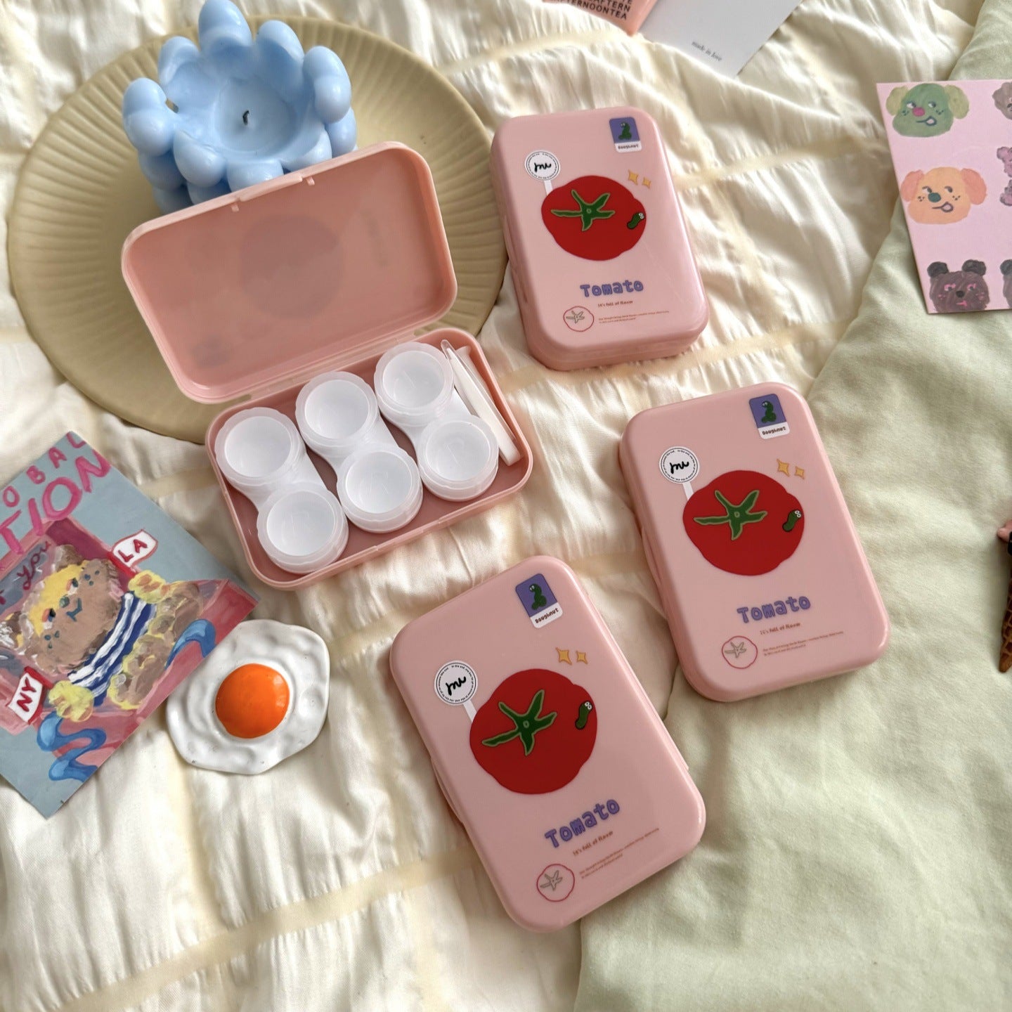 Yummy Bites Colored Contact Lens Case