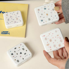 Kawaii Cute Animal Colored Contact Lens Case