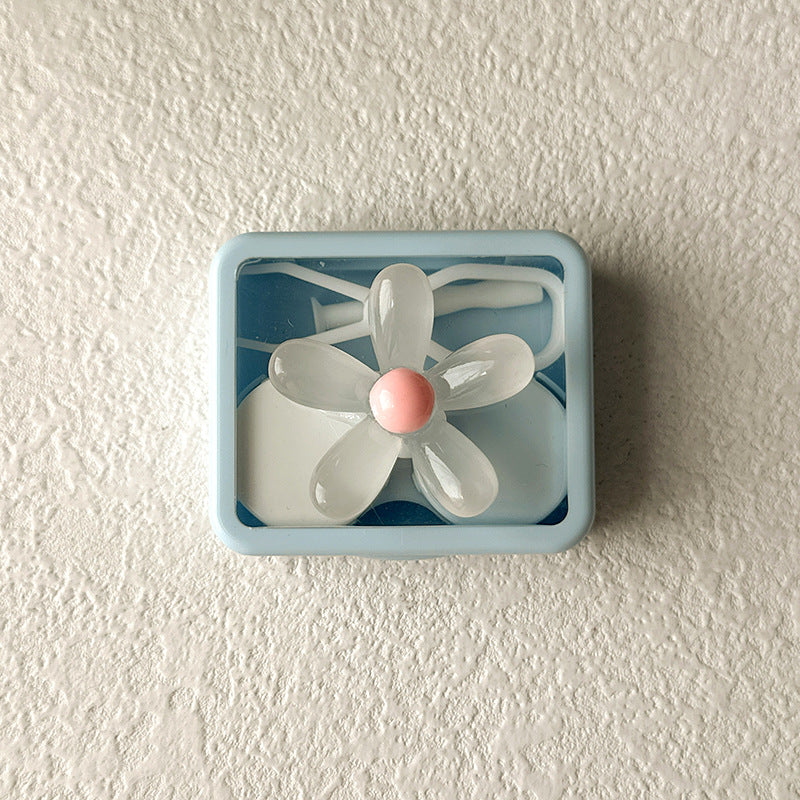 Pastel Blossom Colored Contact Lens Case