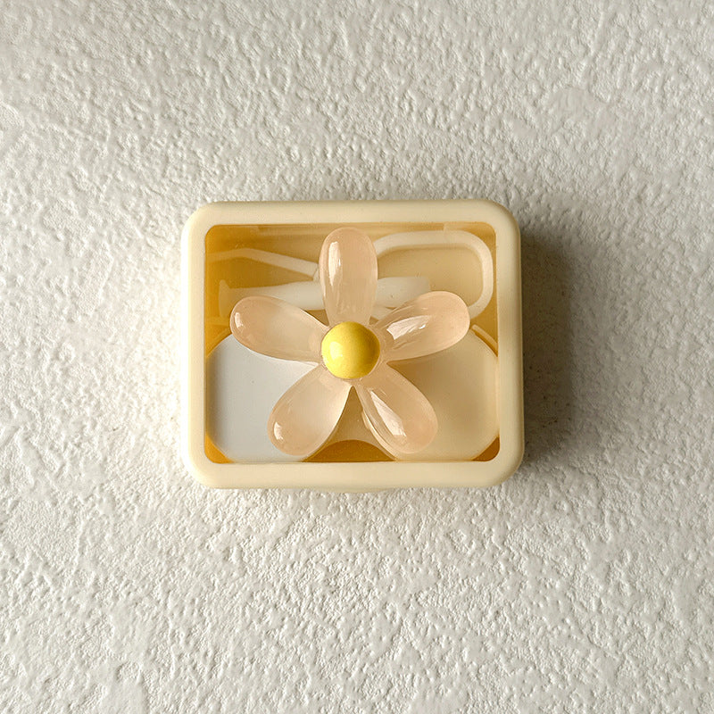 Pastel Blossom Colored Contact Lens Case