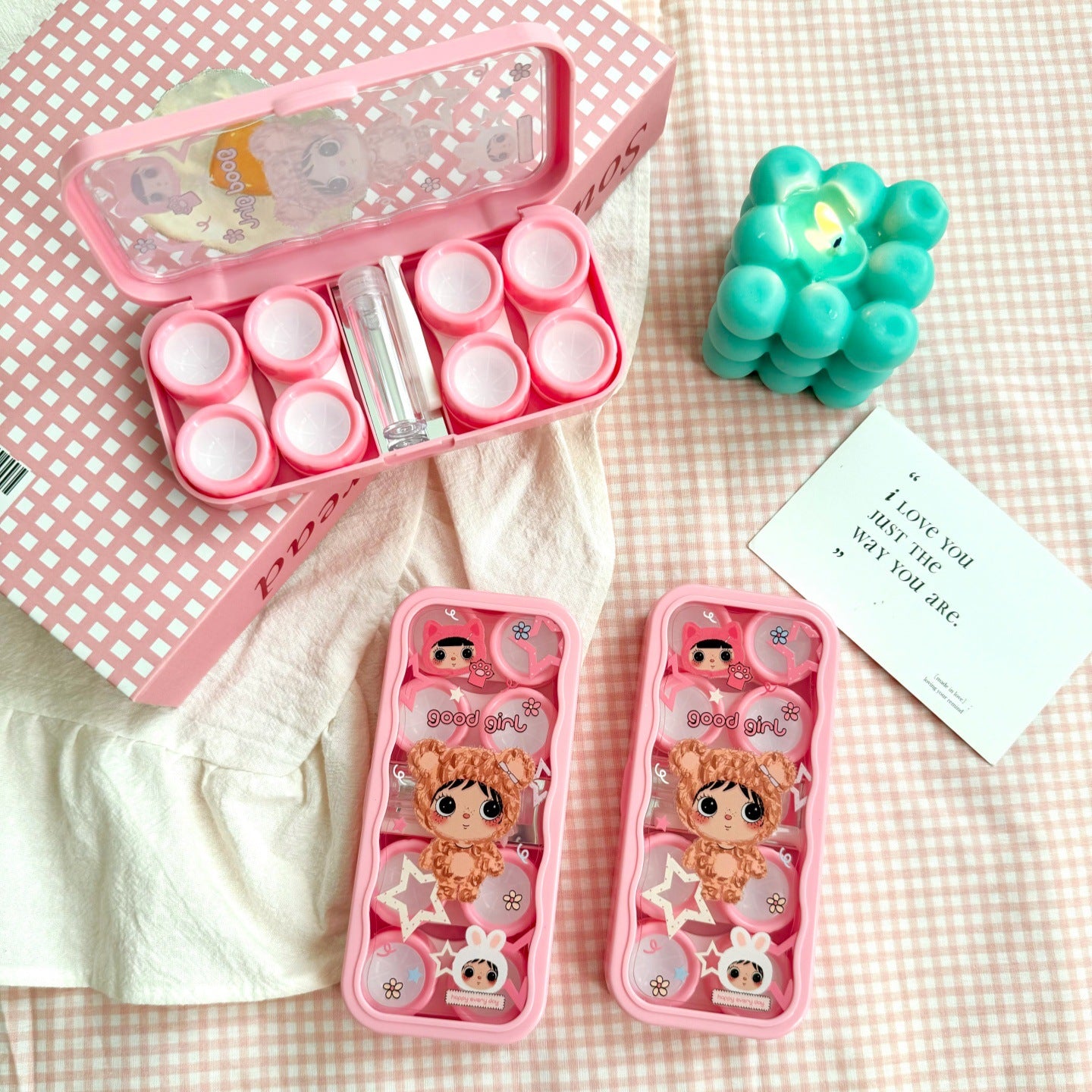 I’m a Good Girl Colored Contact Lens Case