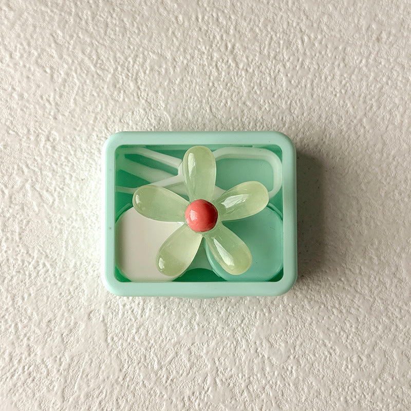 Pastel Blossom Colored Contact Lens Case