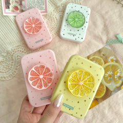 Fruit Slice Colored Contact Lens Case