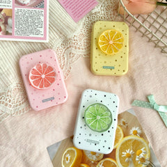Fruit Slice Colored Contact Lens Case