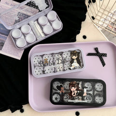 Barbie Doll Colored Contact Lens Case
