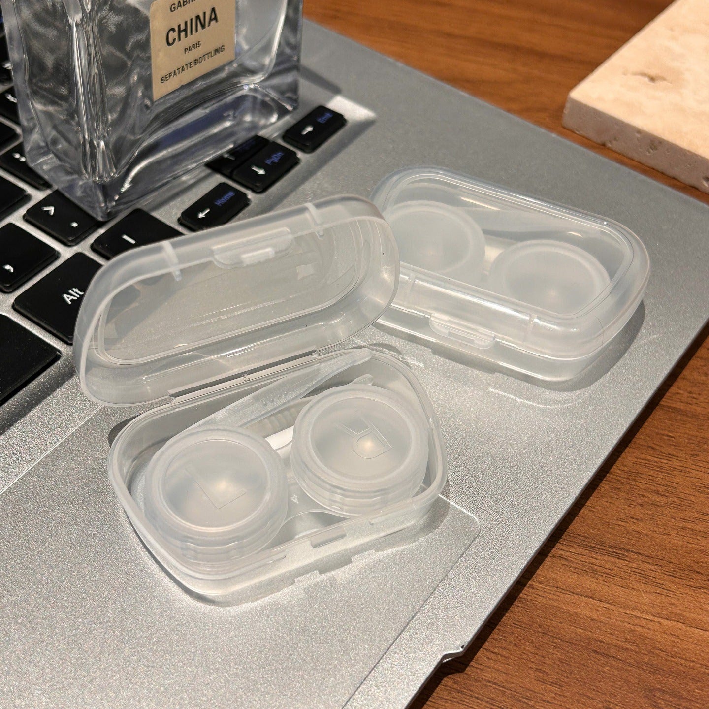 Macaron Pastel Pocket Colored Contact Lens Case