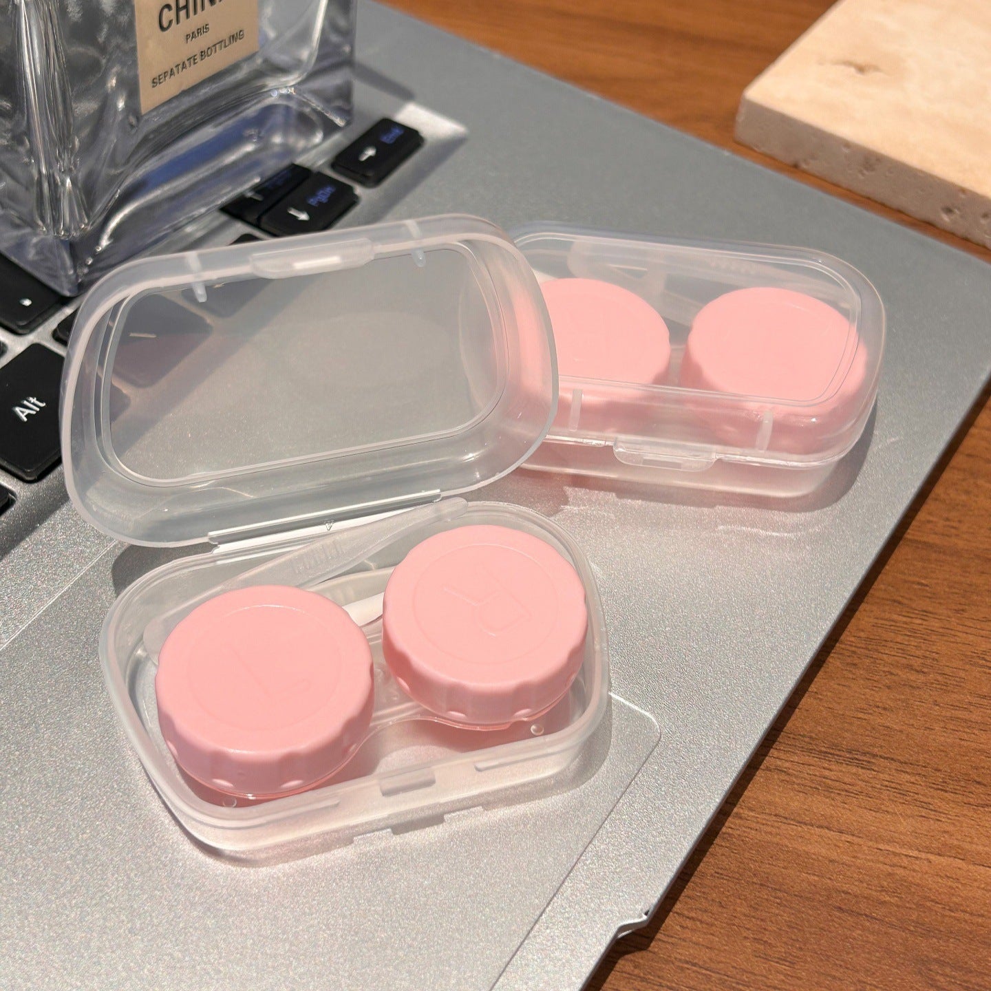Macaron Pastel Pocket Colored Contact Lens Case