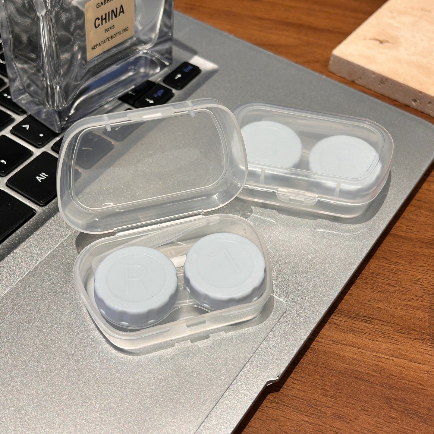 Macaron Pastel Pocket Colored Contact Lens Case