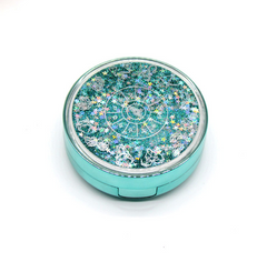 Stars Quicksand Multicolor Colored Contact Lens Case