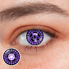 Cosplay Black Butler Covenant Purple Prescription Colored Contact Lenses