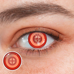 Cosplay Chainsaw Man Power Colored Contact Lenses