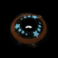 Cosplay Star Blue Colored Contact Lenses