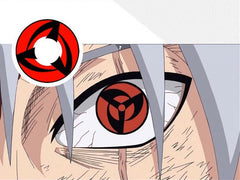 Cosplay Naruto Mangekyo Colored Contact Lenses