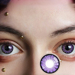 Halloween Miracle Light Violet Prescription Colored Contact Lenses