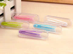 Convenient Tweezers Suction Stick Colored Contact Auxiliary Tool