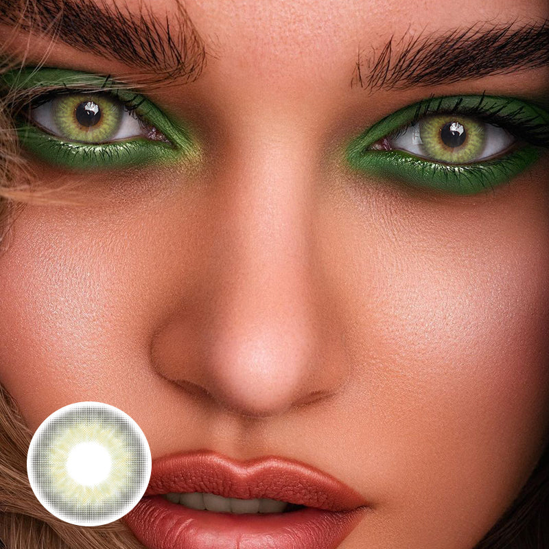 Thetis grüne farbige Kontaktlinsen mit Sehstärke