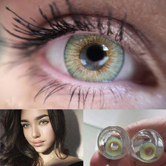 New York Angeles Gray Colored Contact Lenses