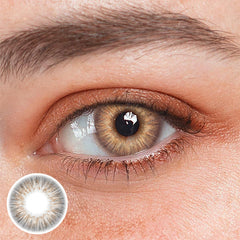Elfie Star Brown Colored Contact Lenses