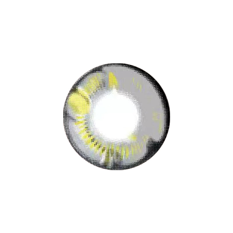 Cosplay Anime Graue Kontaktlinsen mit Sehstärke
