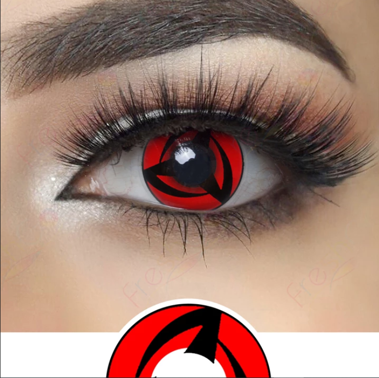 Naruto Mangekyo Farbige Kontaktlinsen