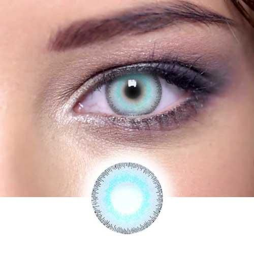 Elite Glass Grün-Grau farbige Kontaktlinsen