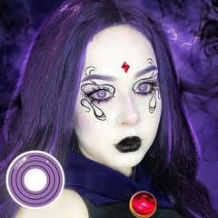 Cosplay NARUTO Rinnegan Purple Colored Contact Lenses