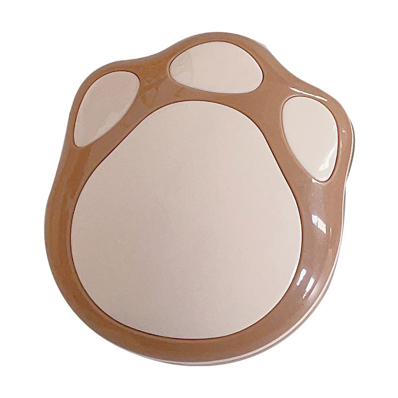 Cute Cat's Paw Colored Contact Lens Case