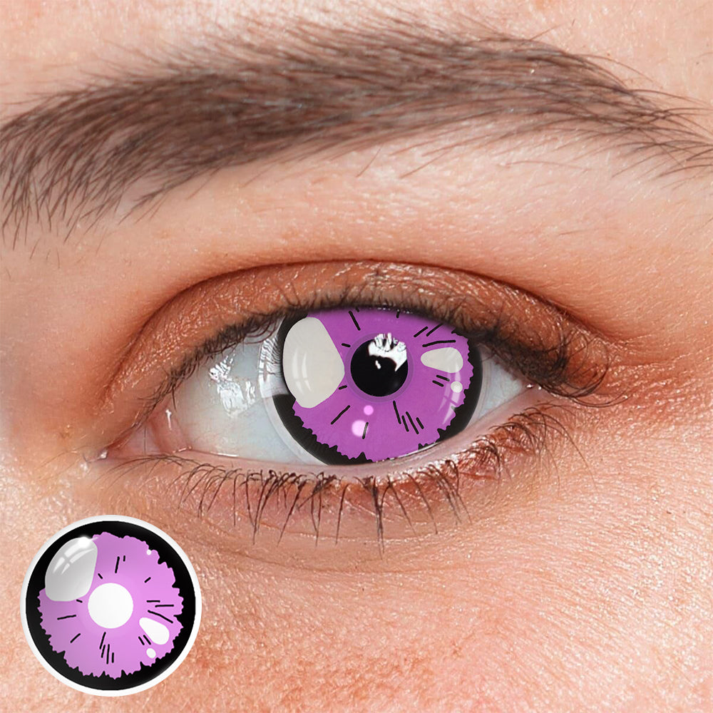 Cosplay Lobelia Shizuku Purple Colored Contact Lenses