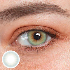 Pure Nature Blue brown Prescription Colored Contact Lenses