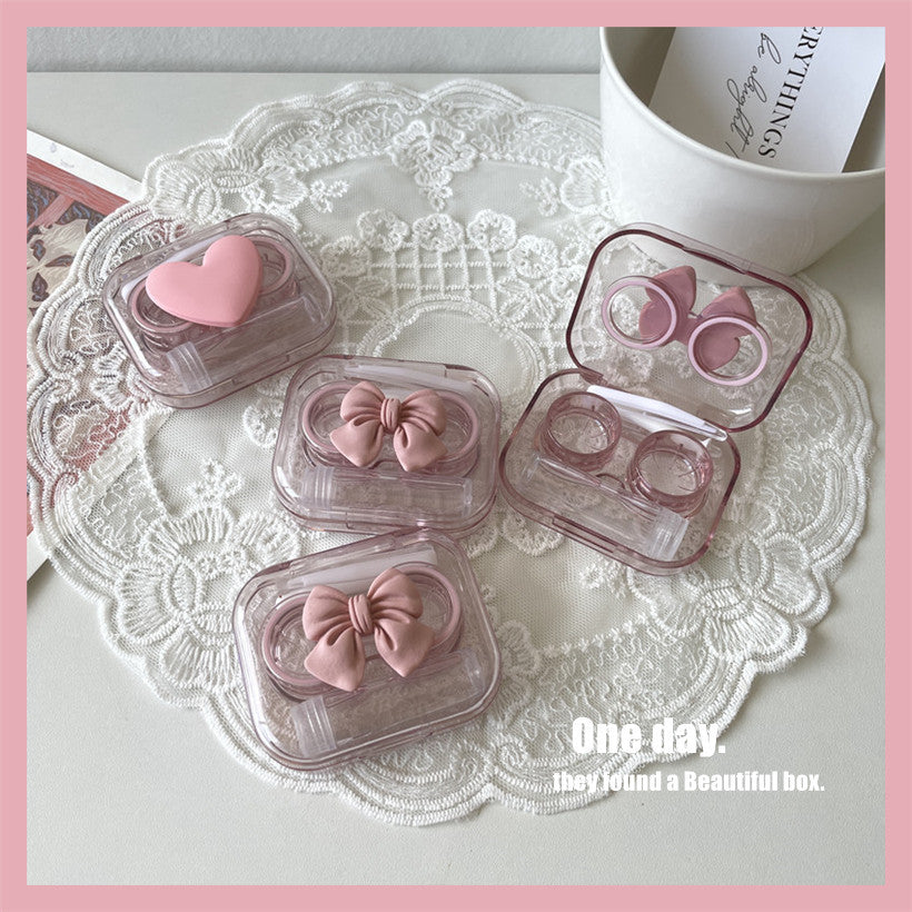 Cherry Blossom Colored Contact Lens Case
