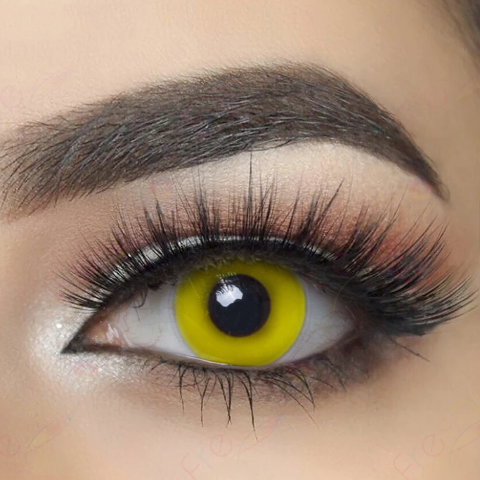 Halloween Yellowout Colored Contact Lenses