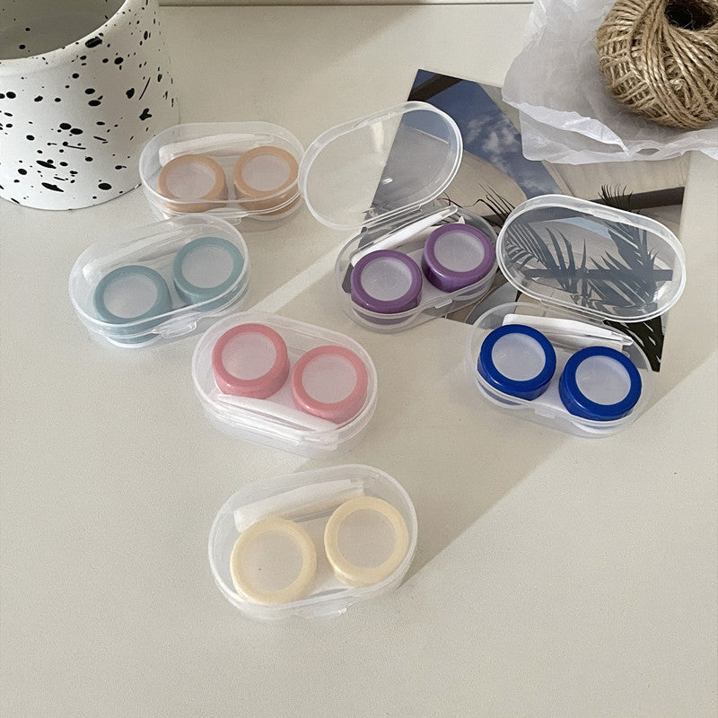 INS Morandi Girl Heart Colored Contact Lens Case