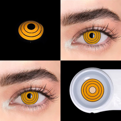 Cosplay Chainsaw Man Makima Yellow Colored Contact Lenses