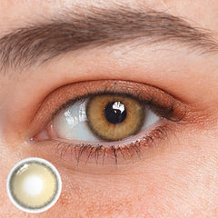 Vela Brown Prescription Colored Contact Lenses
