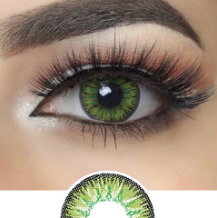 Vega Bright Forest Green farbige Kontaktlinsen mit Sehstärke