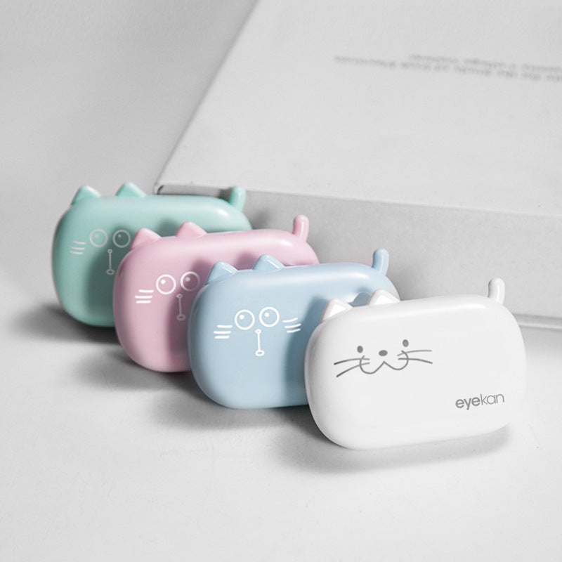 KD Cat Colored Contact Lens Case