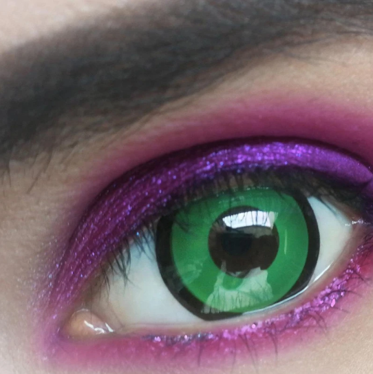 Cosplay Green Manson Colored Contact Lenses