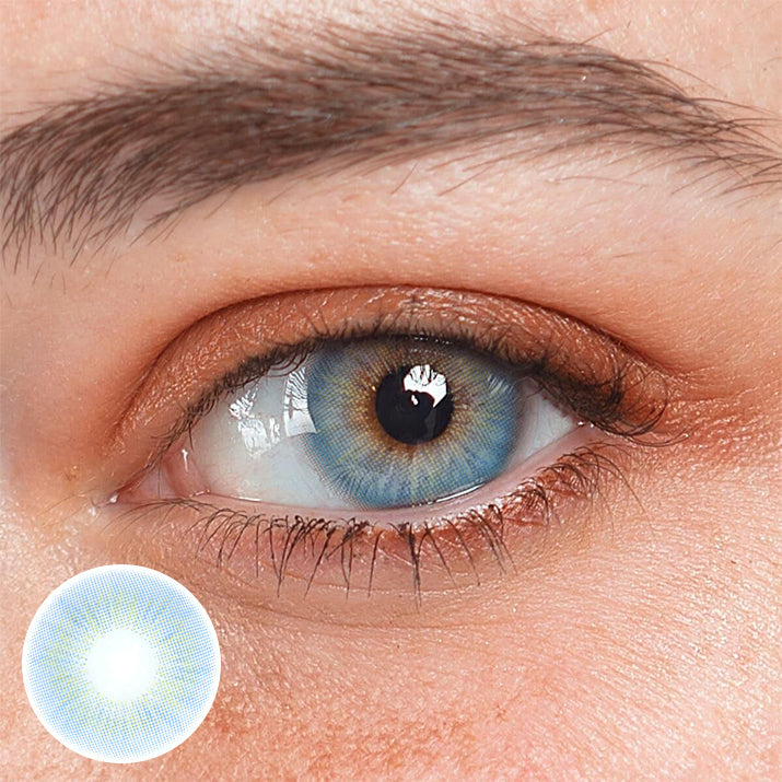 Elfie blaue farbige Kontaktlinsen