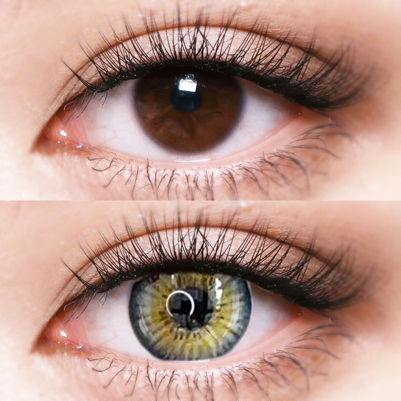 New York Rihanna Green Colored Contact Lenses