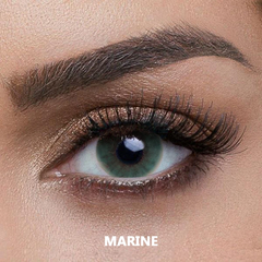 Hidrocor Marine Blue Prescription Colored Contact Lenses