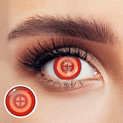 Cosplay Chainsaw Man Power Colored Contact Lenses