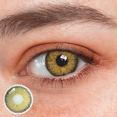 Artemis Golden Sand Colored Contact Lenses