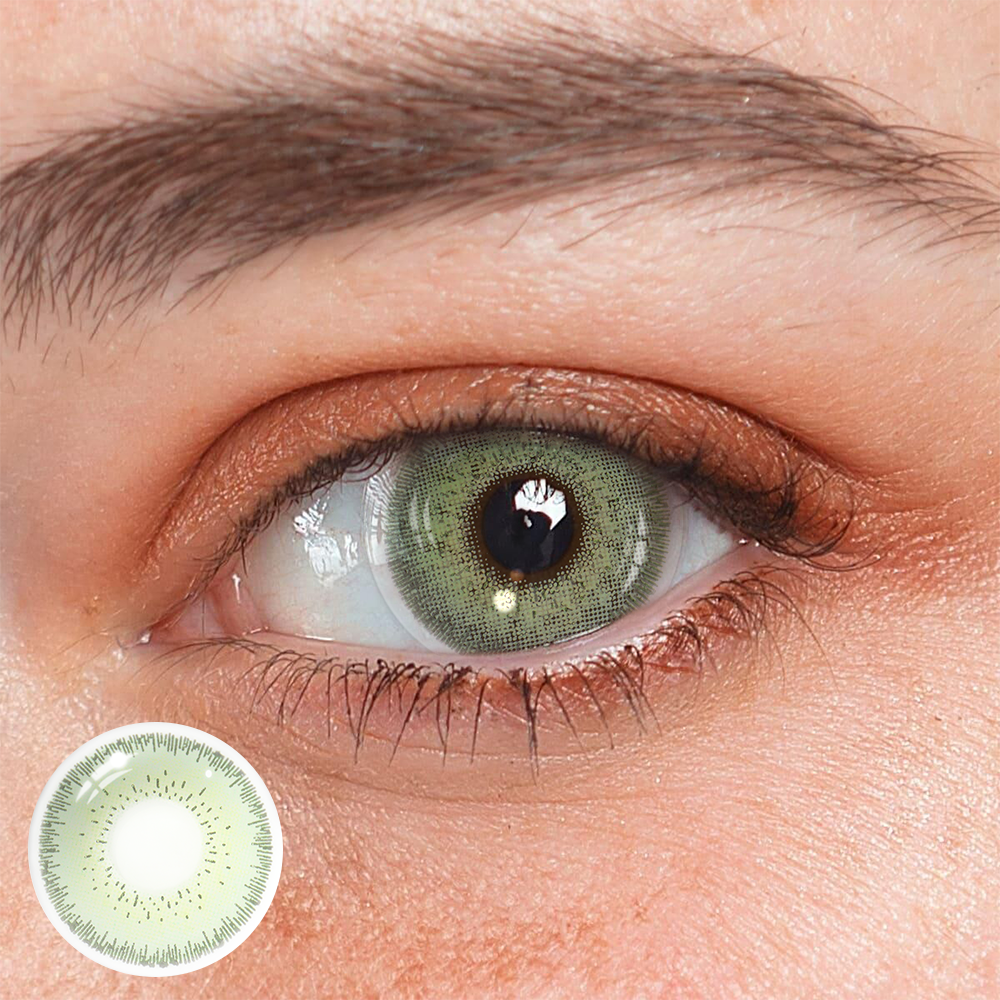 Elite Silky green Colored Contact Lenses