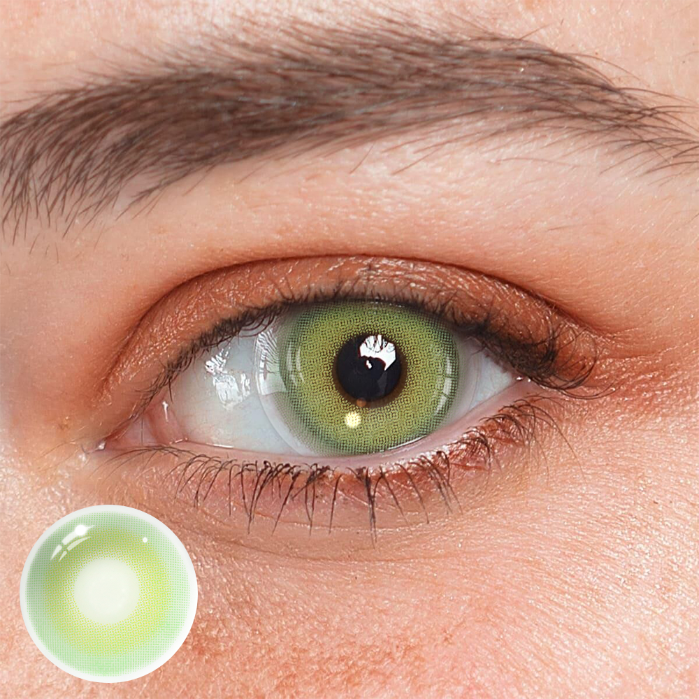 Pixie Green Colored Contact Lenses