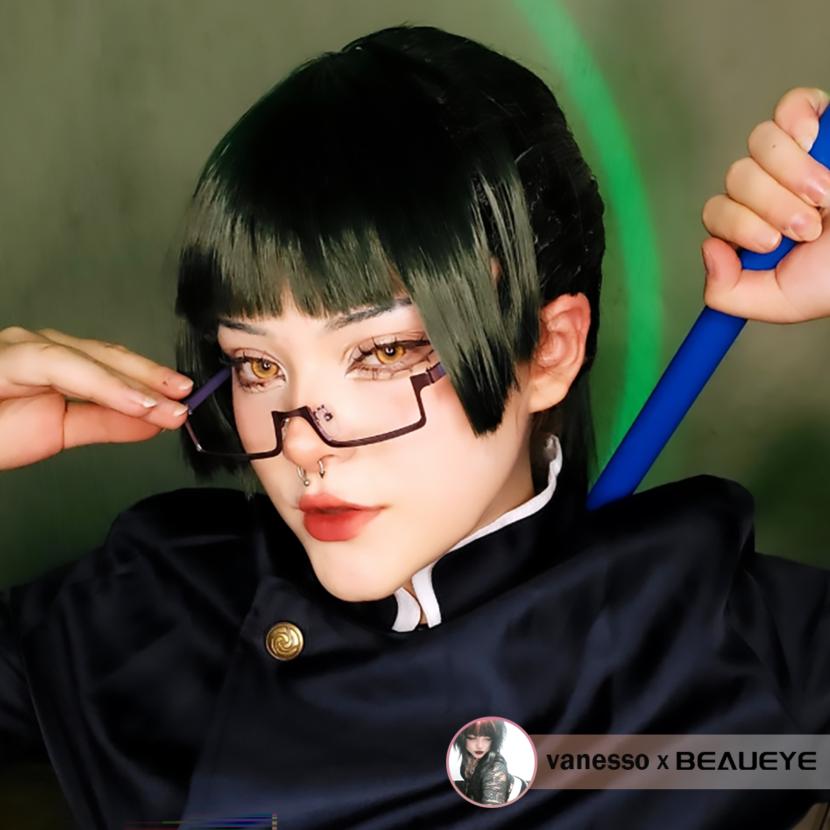 Cosplay Fairy Brown Colored Contact Lenses