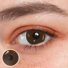 Lightbringer Dark Brown Prosthetic Lenses