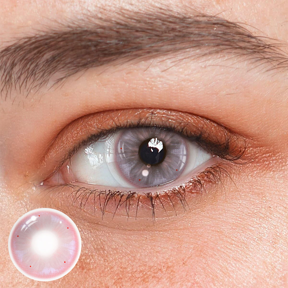 Cosplay Berry Purple Colored Contact Lenses