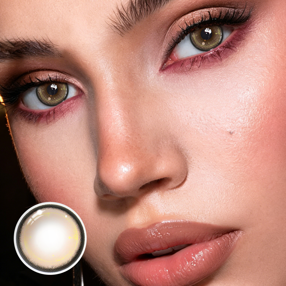 Shaula Brown Prescription Colored Contact Lenses